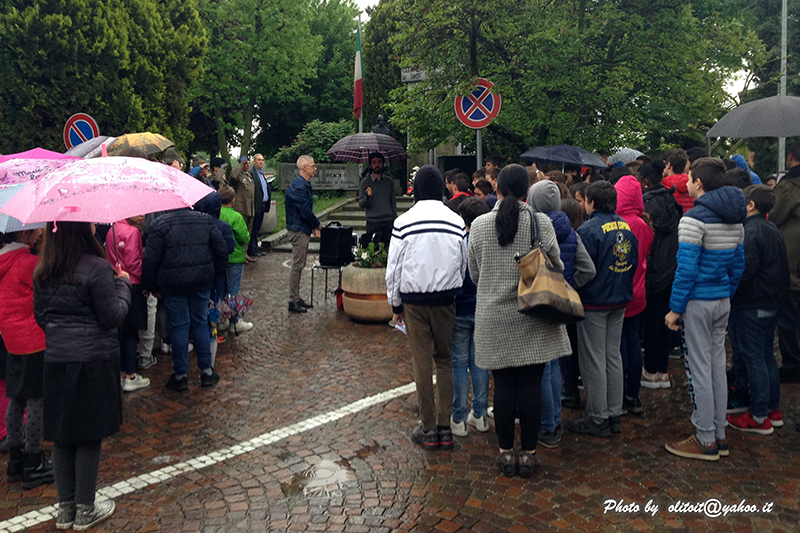 Commemorazione al Monumento dei Caduti